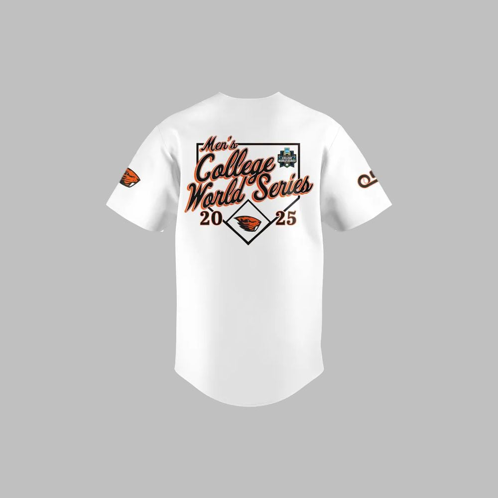 Beavers Baseball College World Series 2025 Jersey - Grishko.com