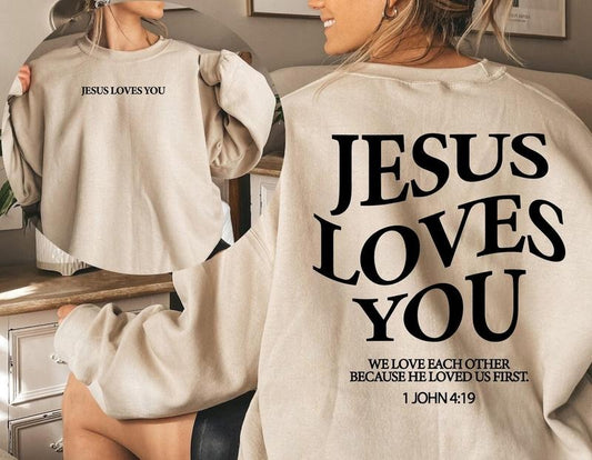 Bible Study Sweatshirt, Christian Sweatshirt, Jesus Hoodie, Christian Hoodie, Jesus Loves You Sweatshirt, Christian Gift, Christian Merch  T-shirt, sweater and Hoodie