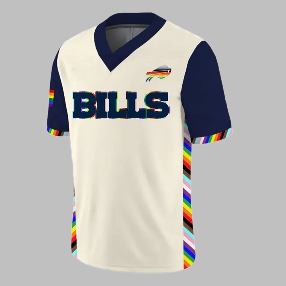 Bills Celebrating Pride Month 2025 Jersey - Grishko.com