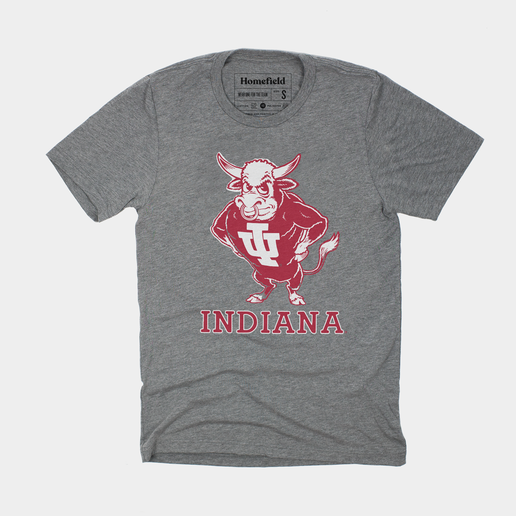 Vintage IU Bison Tee Style001