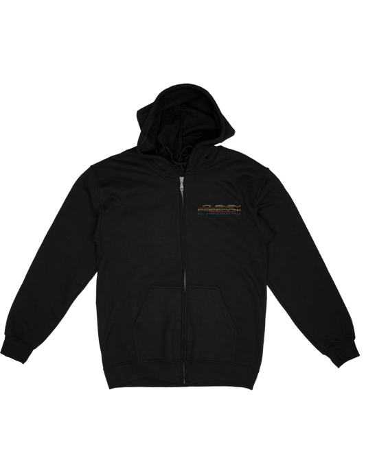 Black Freedom Tour Zip Hoodie