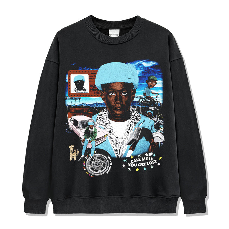 Tyler The Creator Jumbo Graphic â€œIYGLâ€ Sweatshirt