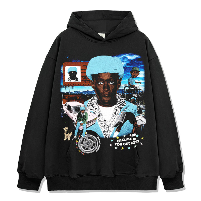 Tyler The Creator Jumbo Graphic â€œIYGLâ€ HOODIE