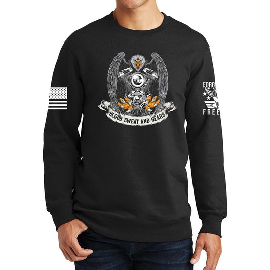 Blood Sweat and Gears Sweatshirt