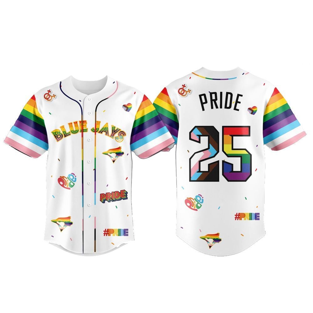 Blue Jays Pride Night Jersey 2025 - Grishko.com