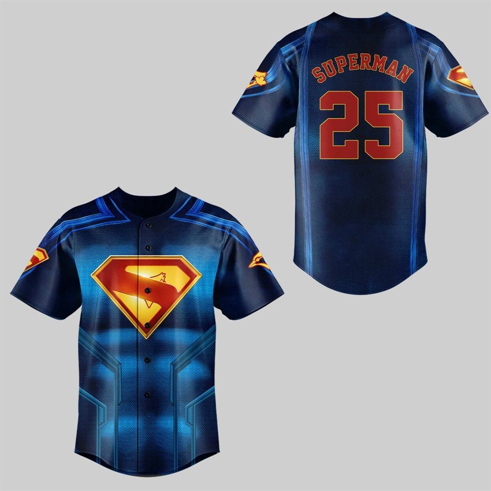 Blue Jays Superman 2025 Jersey - Grishko.com