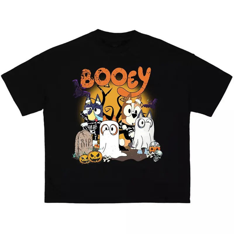 Booey Halloween Spooky Funny T-Shirt