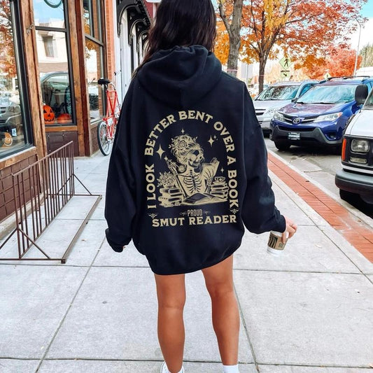 Bookish Sweatshirt, Smut Gift, Bookish Hoodie, Shirt for Reader, Spicy Book Lover Sweatshirt, Spread Those Pages, Gift for Bookworm, Bookish Stuff