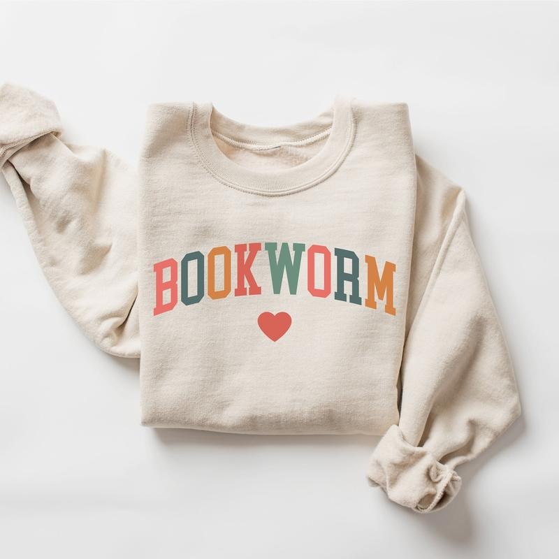 Bookworm Sweatshirt, Books Lover Shirt, ESL Teacher Sweatshirt, Bookish Shirt, Teacher Reading Sweatshirt, Group Teacher Shirt