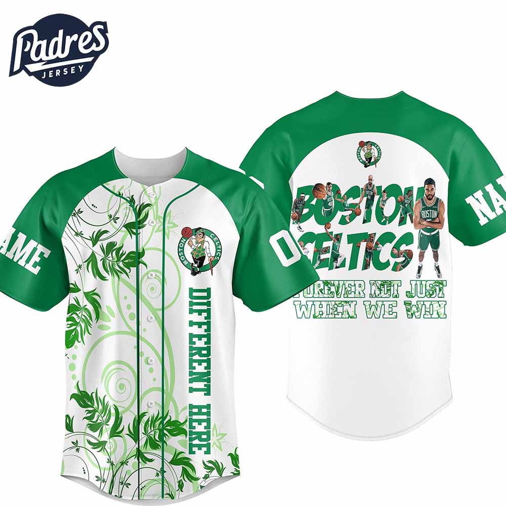 Boston Celtics NBA Baseball Jersey Outfit 2025 - Padres Jersey Oasis: Elevate Your Baseball Style Game