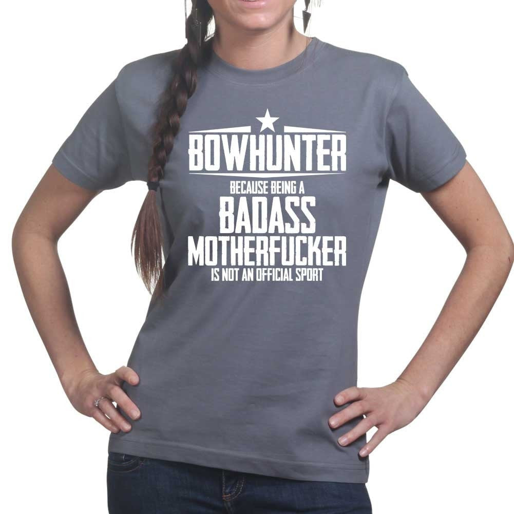 Bowhunter Badass Ladies T-shirt