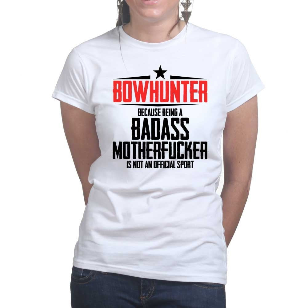 Bowhunter Badass Ladies T-shirt