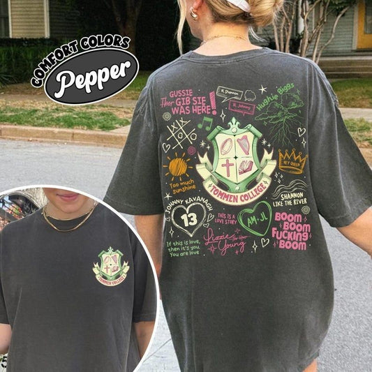 Boys of Tommen Two Sided Comfort Colors Shirt For Fan, Tommen College T Shirt, Kavanagh 13 Tee, Gift For Book Lover