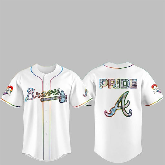 Braves LGBTQ Pride Night 2025 Jersey - Grishko.com