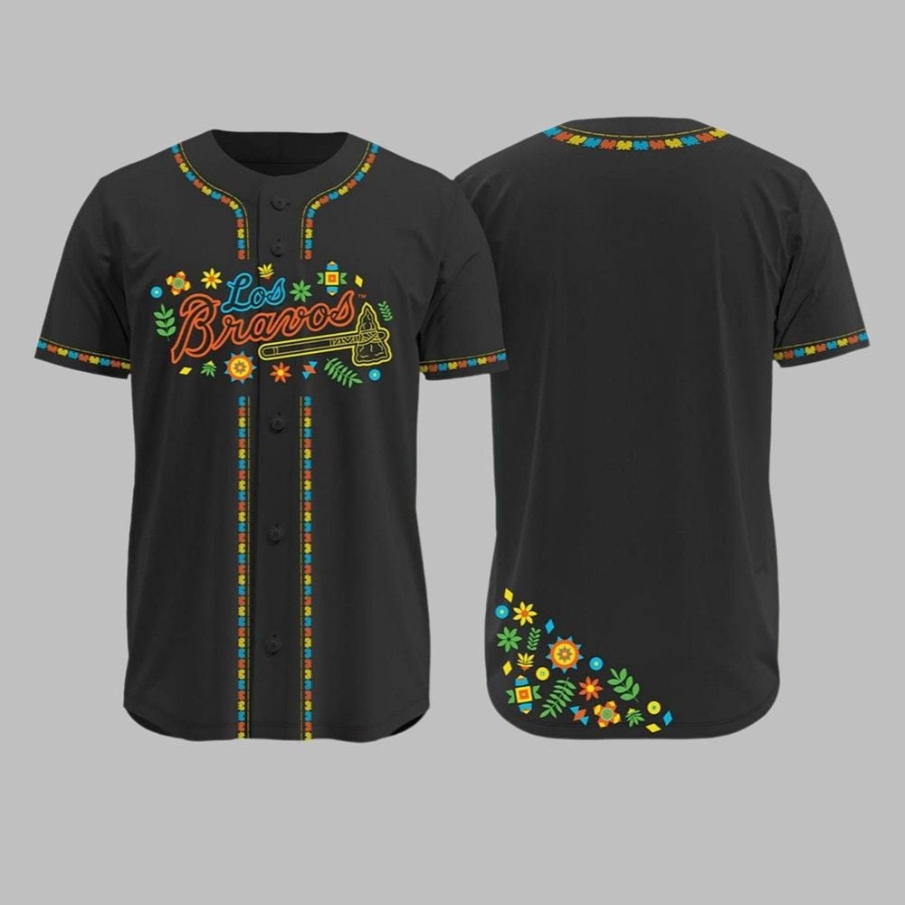 Braves Los Bravos Jersey Giveaway 2025 - Grishko.com