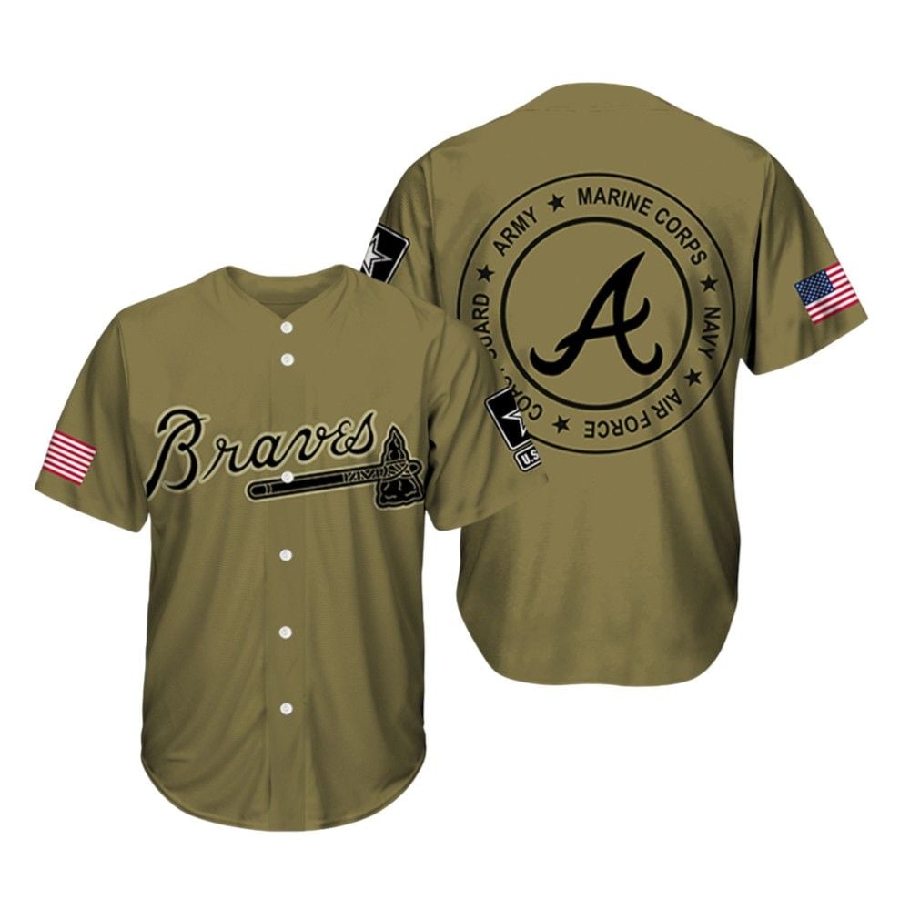 Braves Military Appreciation Night 2025 Jersey - Grishko.com