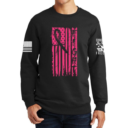 FIGHT - Breast Cancer Awareness Sweatshirt Style001