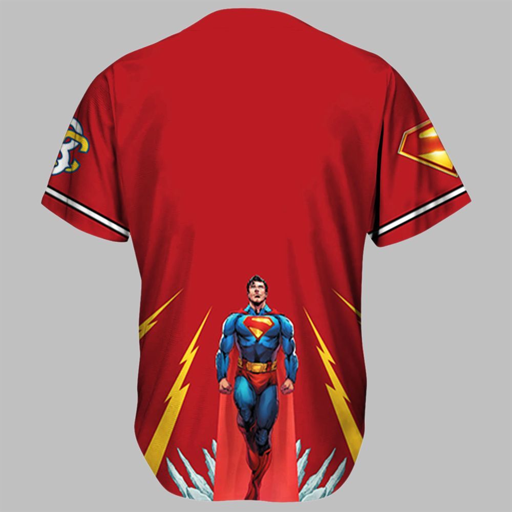 Brooklyn Cyclones x Superman Night Baseball Jersey 2025 - Grishko.com
