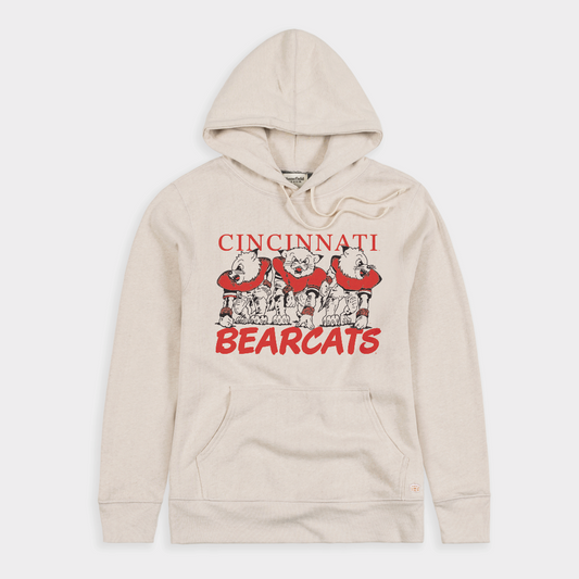 Cincinnati Bearcats Vintage Football Cats Hoodie