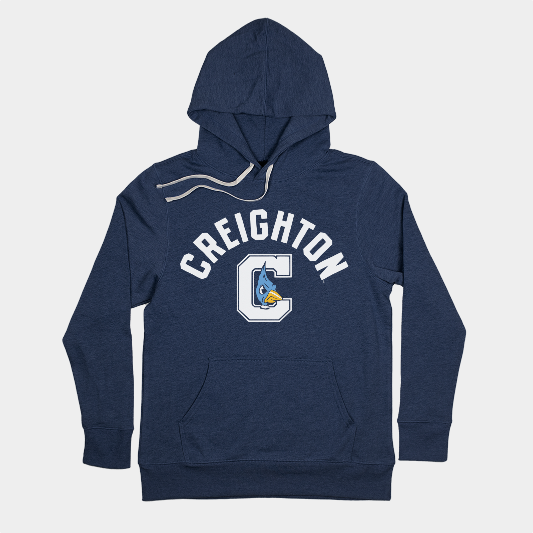 Vintage Creighton Bluejays Logo Hoodie