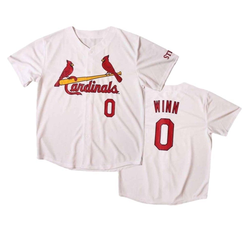 Cardinals Masyn Winn Home White Jersey 2025 Giveaway - Grishko.com