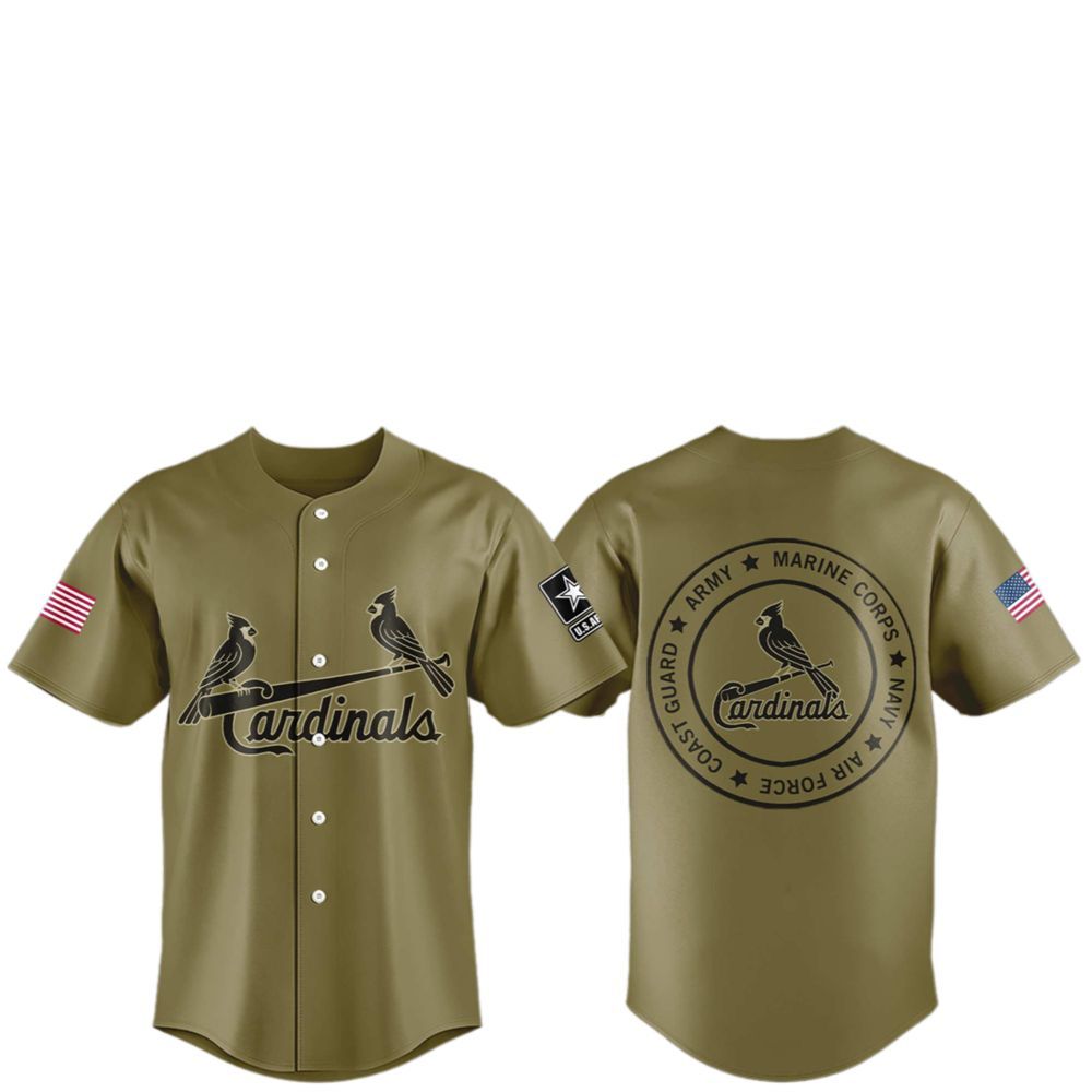 Cardinals Military Appreciation Night Jersey 2025 - Grishko.com
