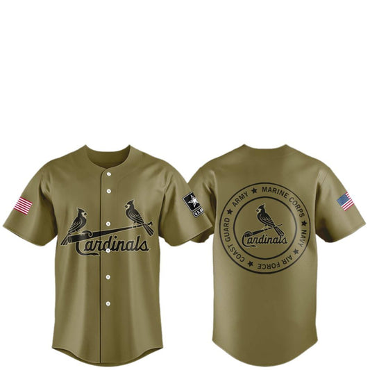 Cardinals Military Appreciation Night Jersey 2025 - Grishko.com