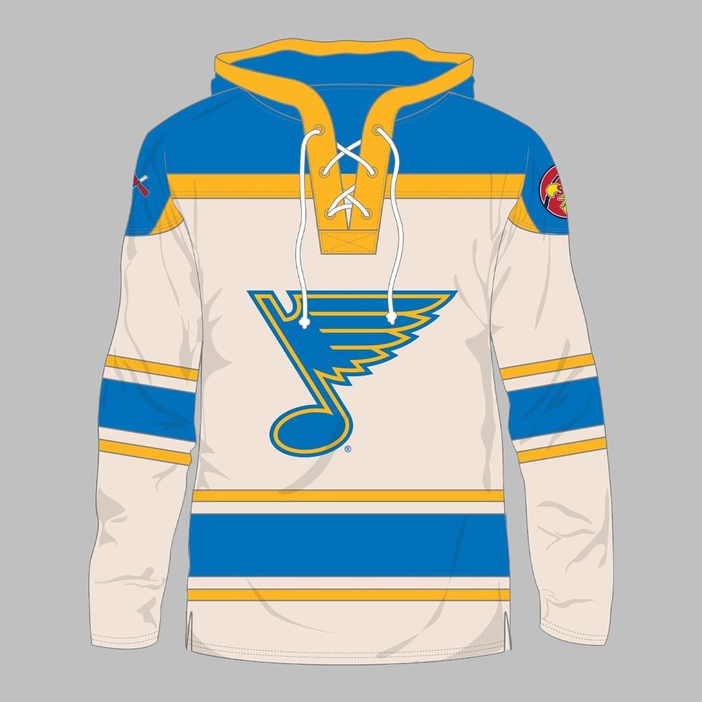 Cardinals and Blues-themed Jersey Hoodie Giveaway 2025 - Grishko.com