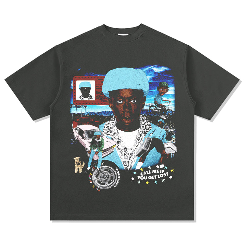 Tyler The Creator Jumbo Graphic â€œIYGLâ€ TEE