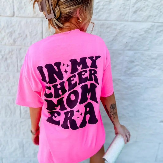 Cheer Mom Era Graphic Tee