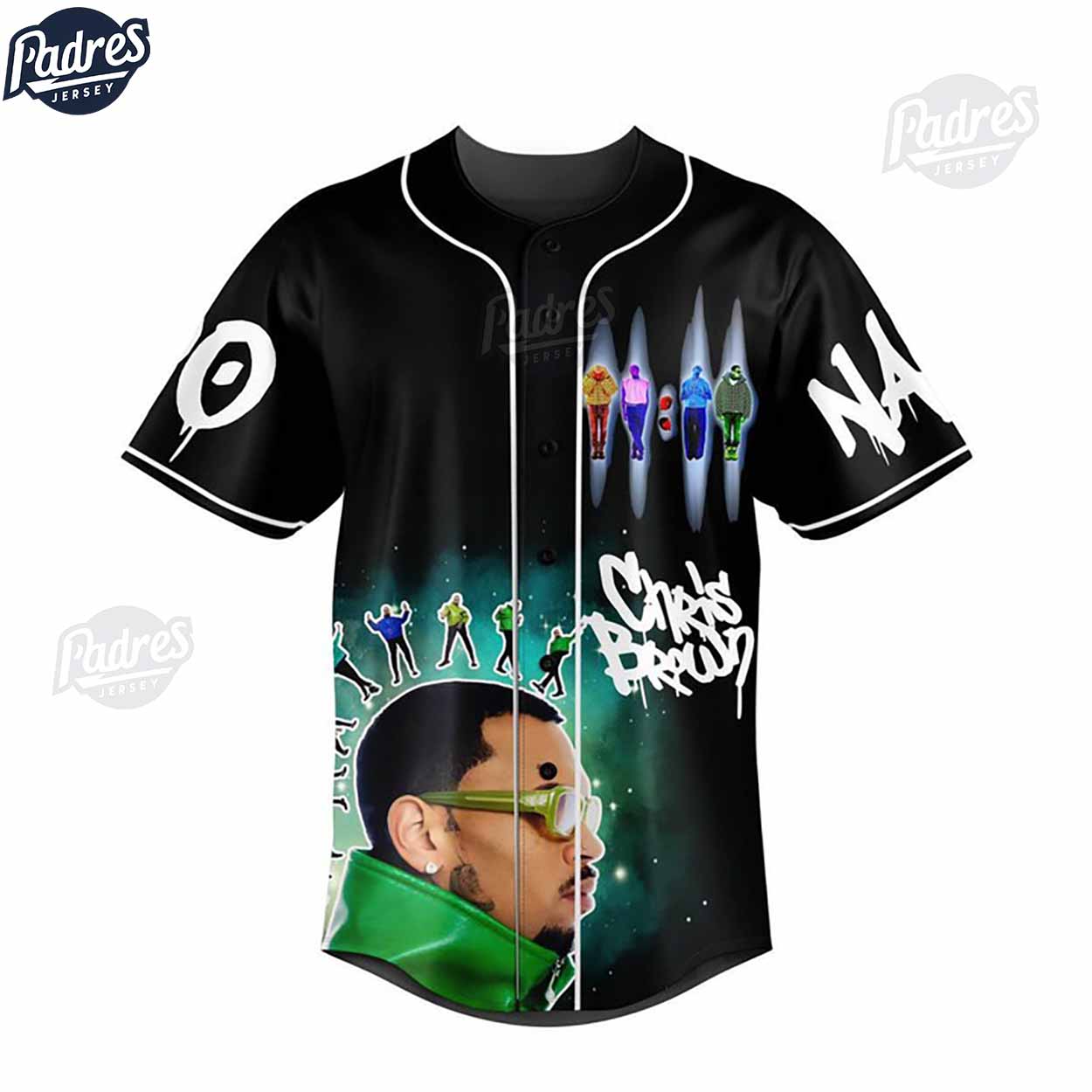 Chris Brown 11:11 Tour Custom Baseball Jersey - Padres Jersey Oasis: Elevate Your Baseball Style Game