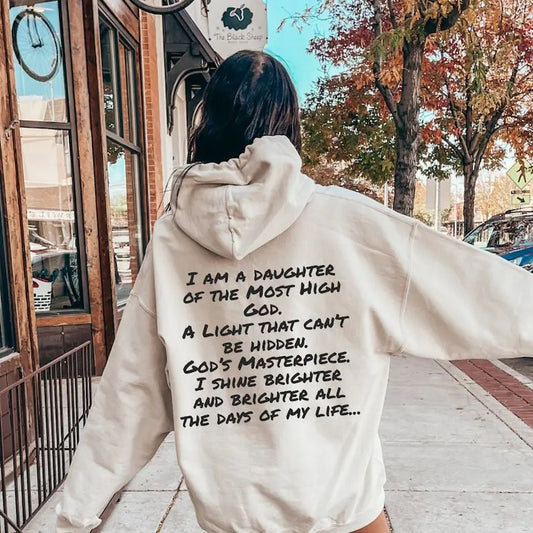 Christian Clothing, Bible Verse Hoodie, Faith sweatshirt Religious Tshirt,Faith Tshirt,Groovy T-shirt,Women Christian gift, Daughter of the  T-shirt, sweater and Hoodie