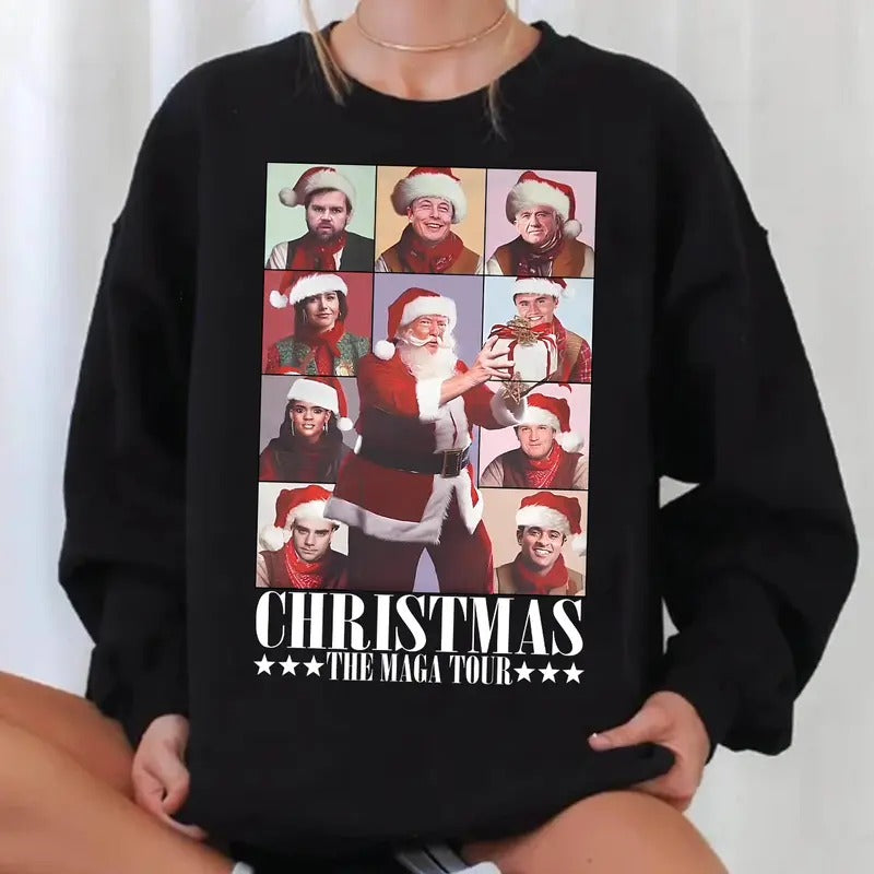 Christmas The MAGA Tour 2024 Shirt Sweatshirt Hoodie