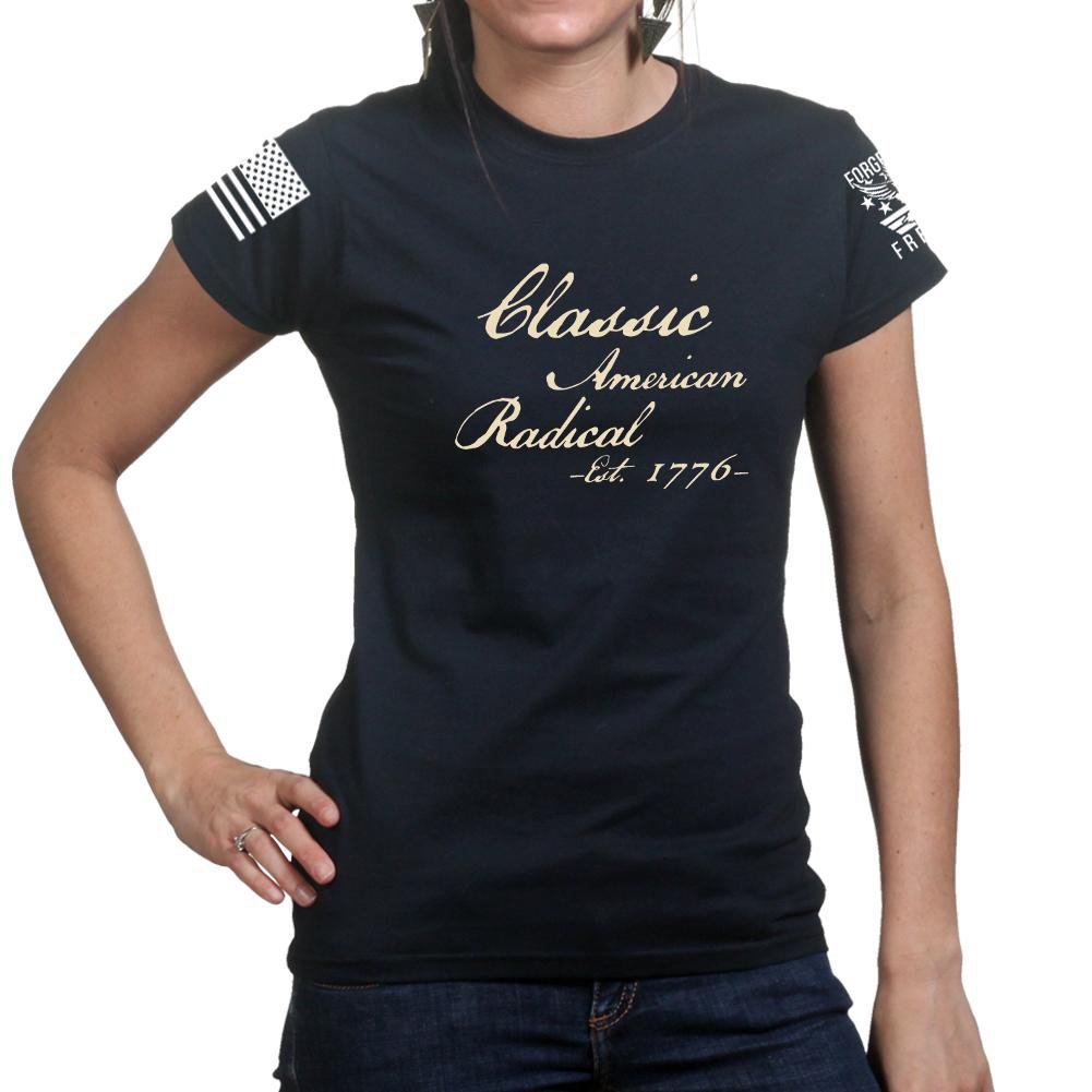 Classic American Radical Ladies T-shirt Style001