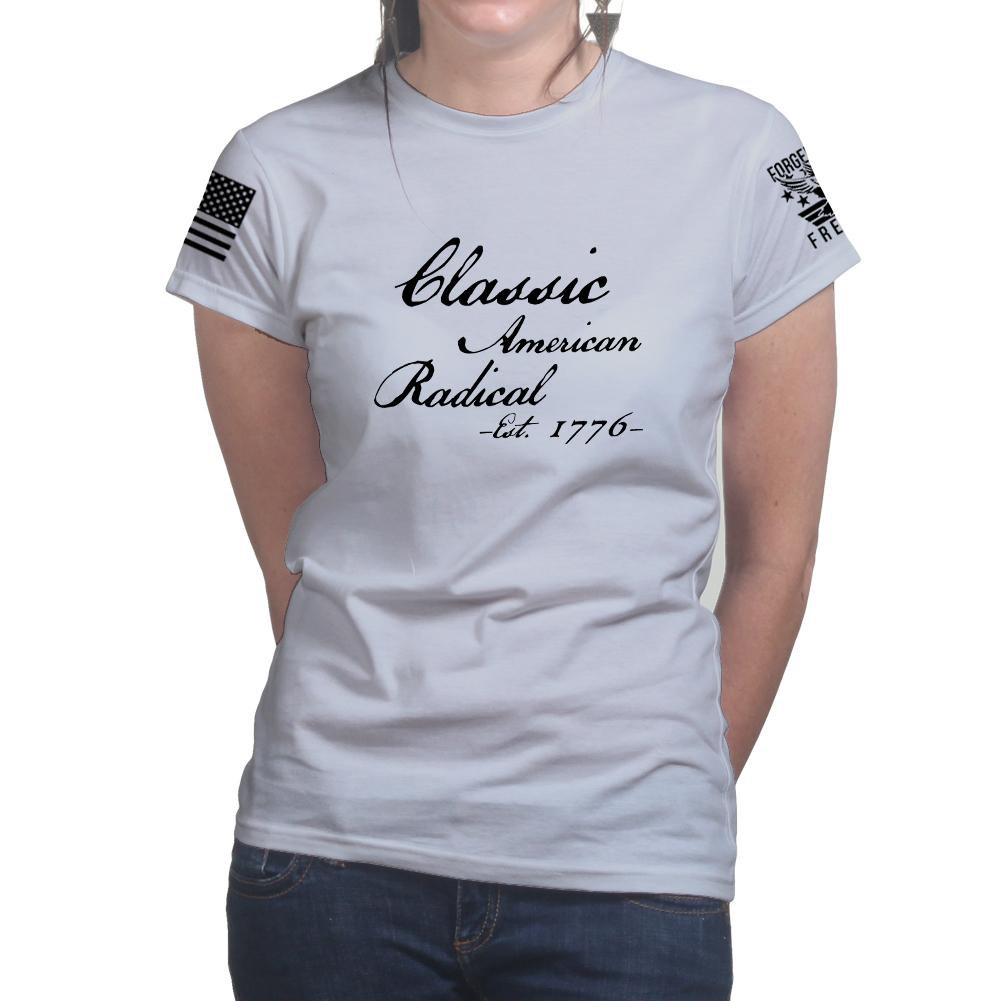 Classic American Radical Ladies T-shirt Style001