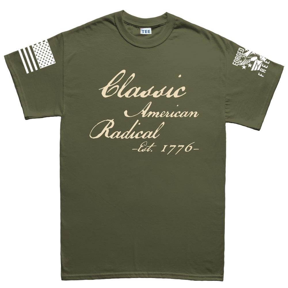 Classic American Radical Men's T-shirt Style001