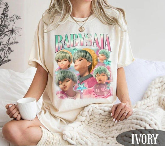 Comfort Colors Saja Boys Kpop Demon Hunters Tshirt Gift ,Saja Boys Team,Mira Pullover For Zoey,Demon Hunter Merch,Baby Saja Shirt