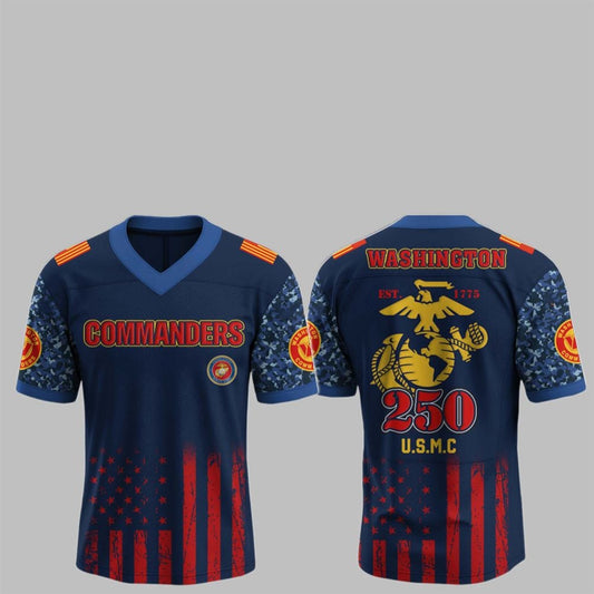 Commanders US USMC 250th Birthday Jersey 2025 - Grishko.com