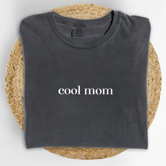 Cool Mom Comfort Colors Shirt, Cool Moms Club Graphic Tee, Mom Life Tee, Mama Appreciation T-shirt, Gift For Mom