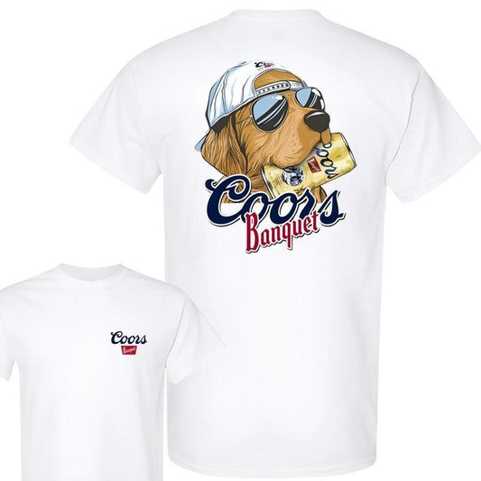 Coors Banquet Hunting Dog Shirt, Beer Graphic Tee, Coors Banquet Shirt, 2025 Casual Summer Outfit, For Men, For Women