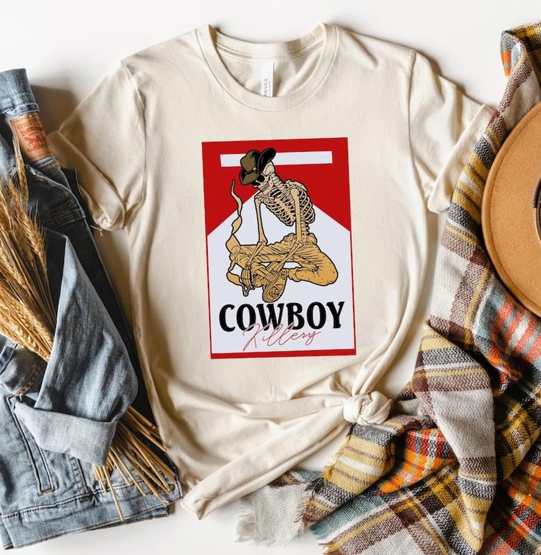 Cowboy Killers Shirt, Skeleton Cowboy Shirt, Skeleton Shirt, Howdy Skeleton vintage T-shirt, sweater and Hoodie cotton shirt