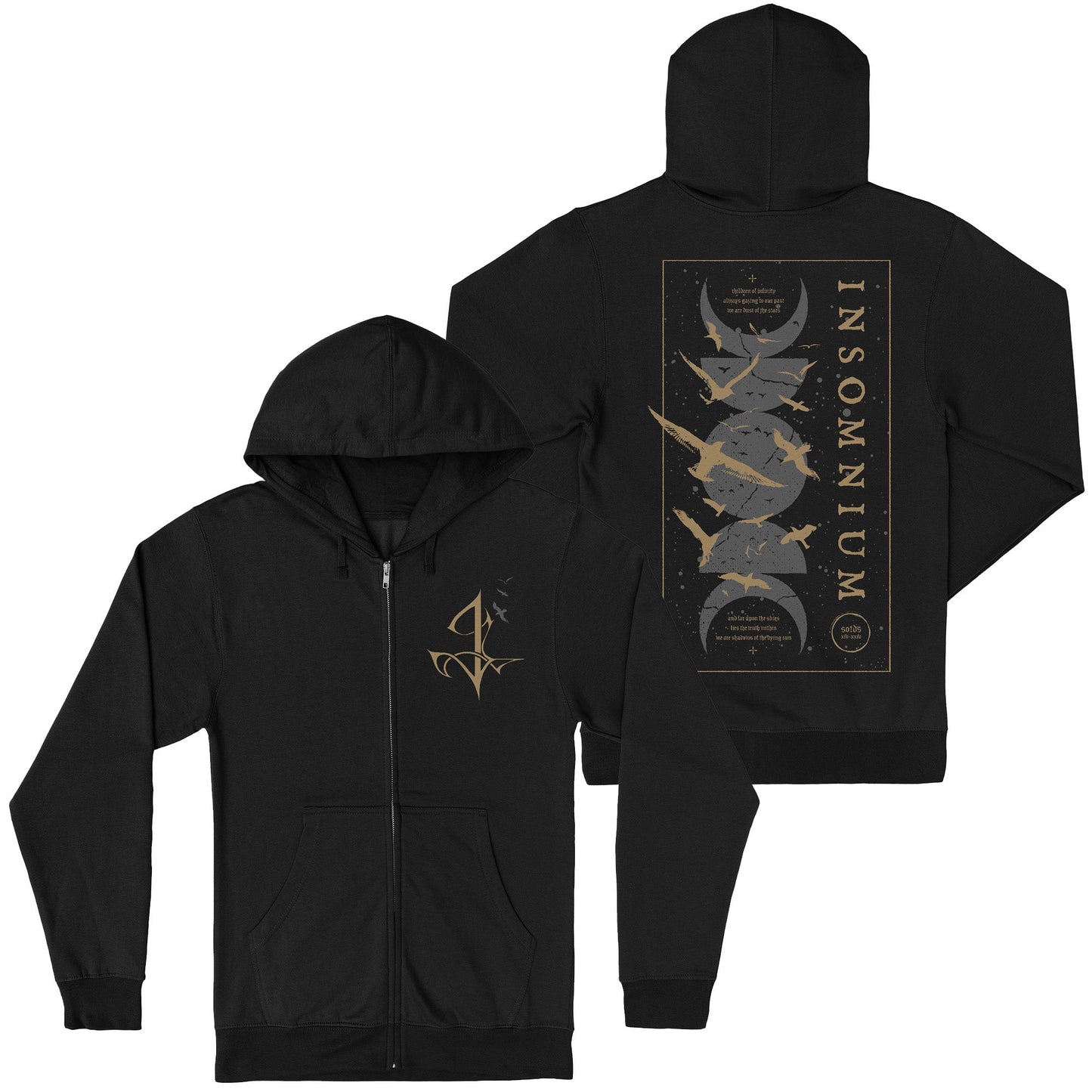 Insomnium - Beyond The Shadows zip-up hoodie