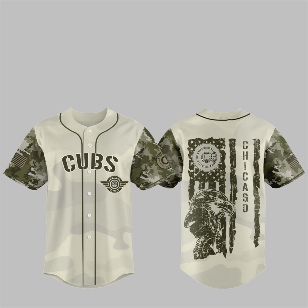 Cubs 2025 Armed Forces Day Night Jersey - Grishko.com
