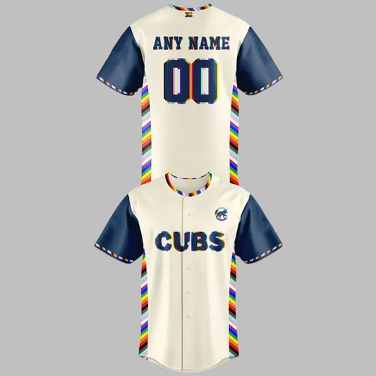 Cubs Celebrating Pride 2025 Jersey - Grishko.com