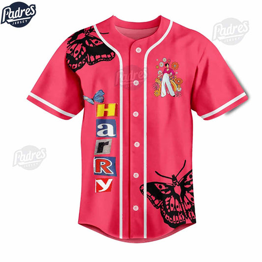 Custom Harry Styles Love On Tour 2023 Baseball Jersey - Padres Jersey Oasis: Elevate Your Baseball Style Game