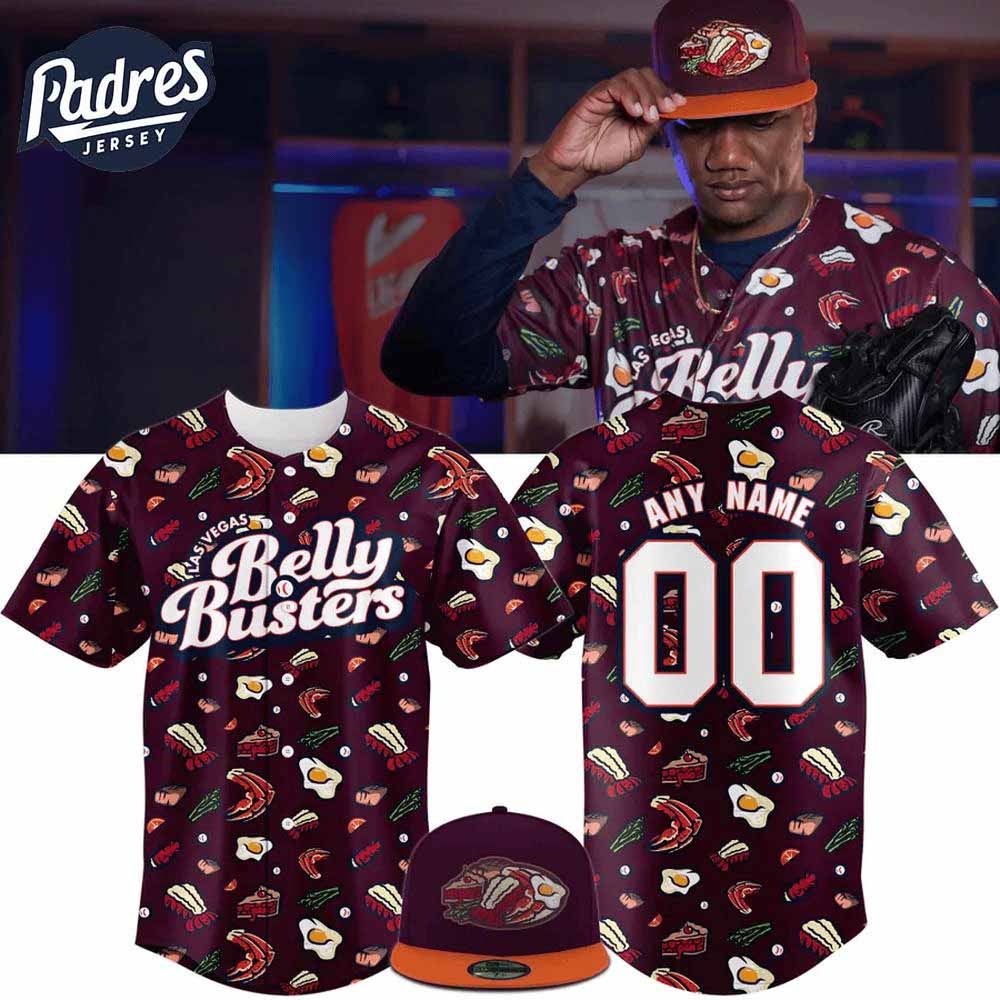 Custom Las Vegas Aviators Belly Busters 2025 Baseball Jersey - Padres Jersey Oasis: Elevate Your Baseball Style Game