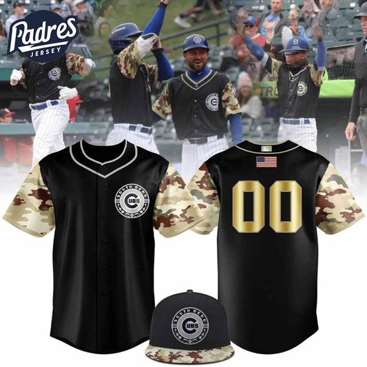 Custom South Bend Cubs x 2025 Military Appreciation Night Baseball Jersey - Padres Jersey Oasis: Elevate Your Baseball Style Game