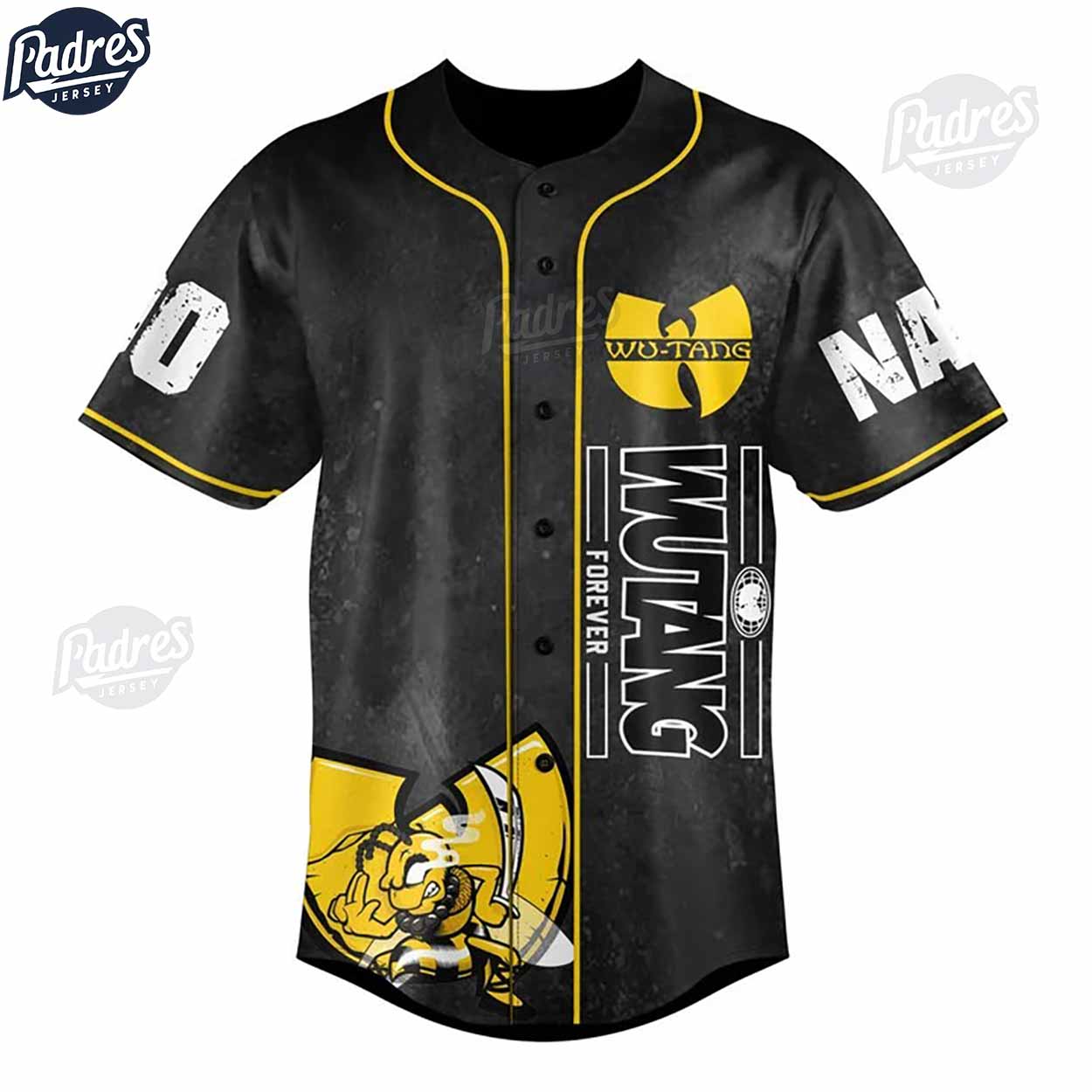 Custom Wu-Tang Clan Life As A Shorty Shouldn’t Be So Rough Baseball Jersey - Padres Jersey Oasis: Elevate Your Baseball Style Game