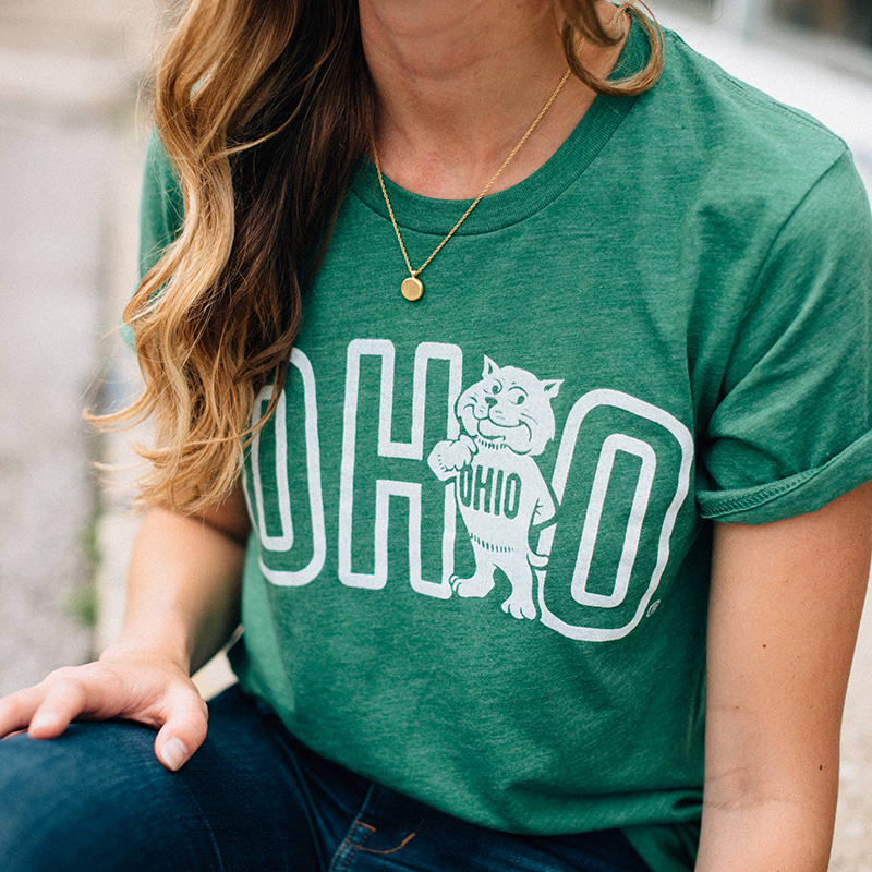 Vintage Ohio Bobcats Rufus Tee Style001