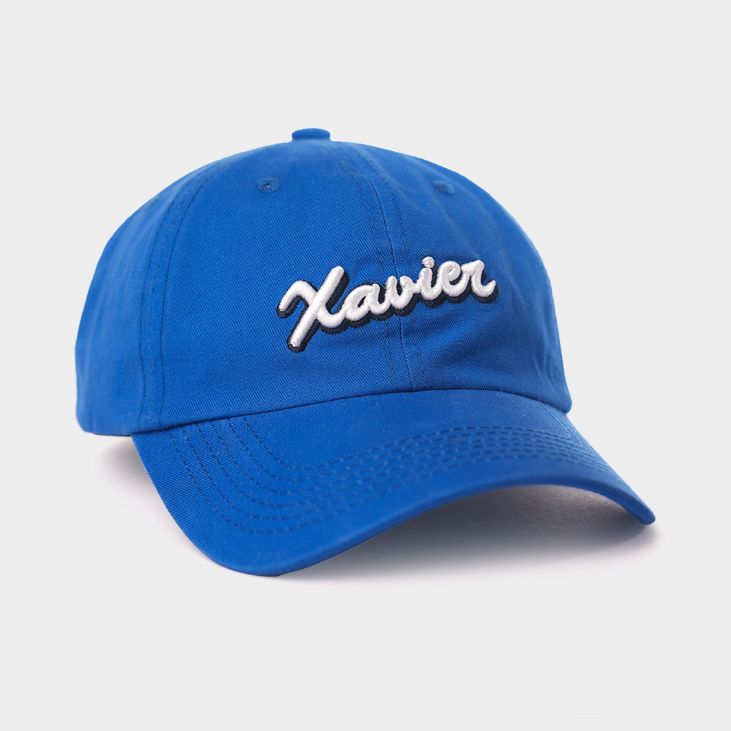 Xavier Musketeers Classic Script Dad Hat Style001